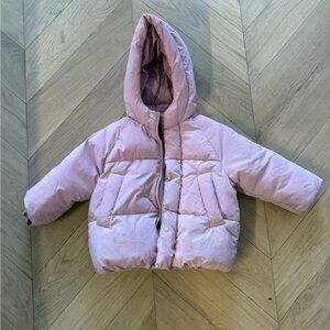 Zara Light Pink Fleece Jacket